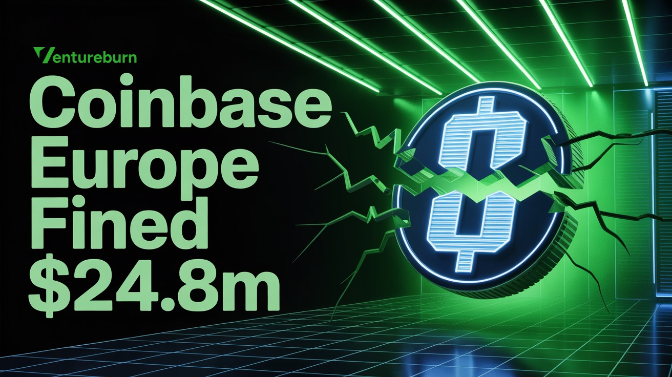 Coinbase Europe Fined $24.8M