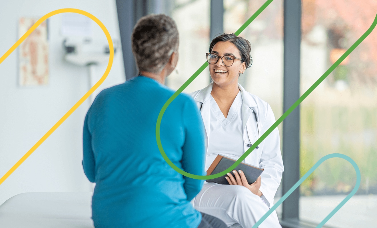 doctor having a consultation with a patient