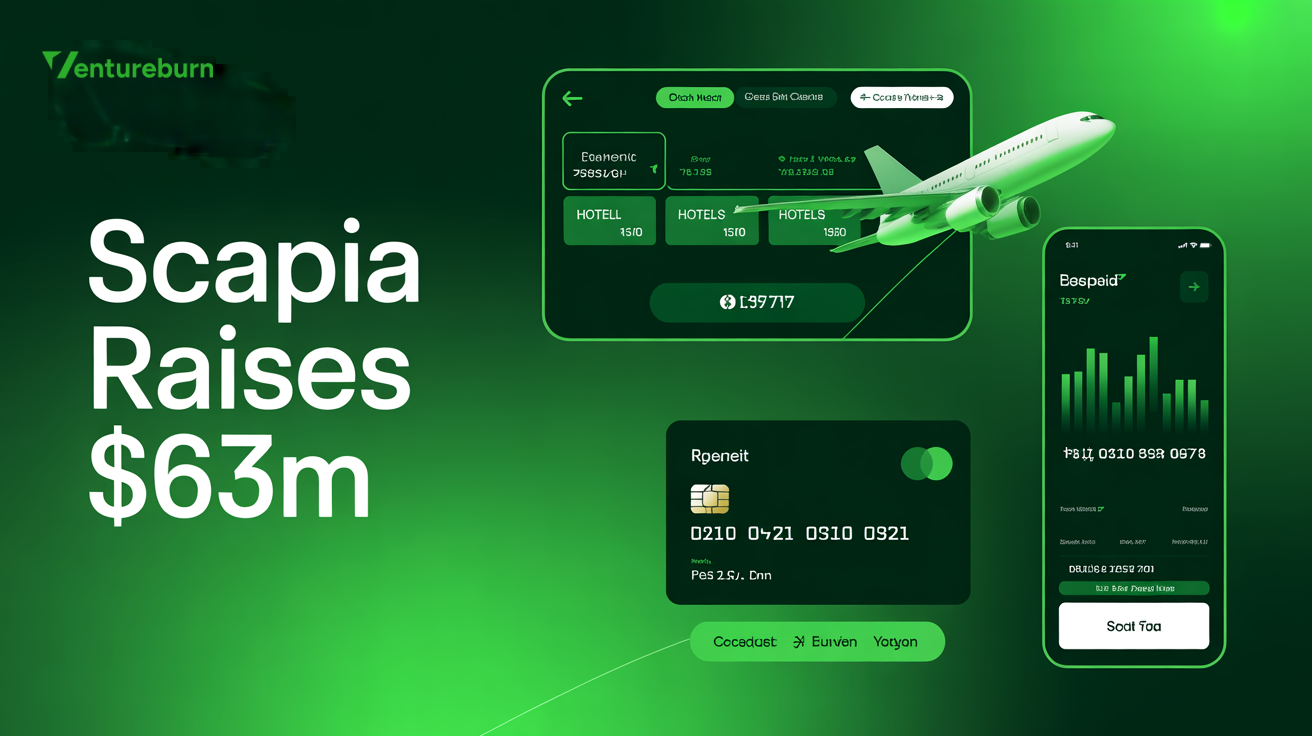 Scapia funding announcement highlighting AI-powered travel fintech expansion across India