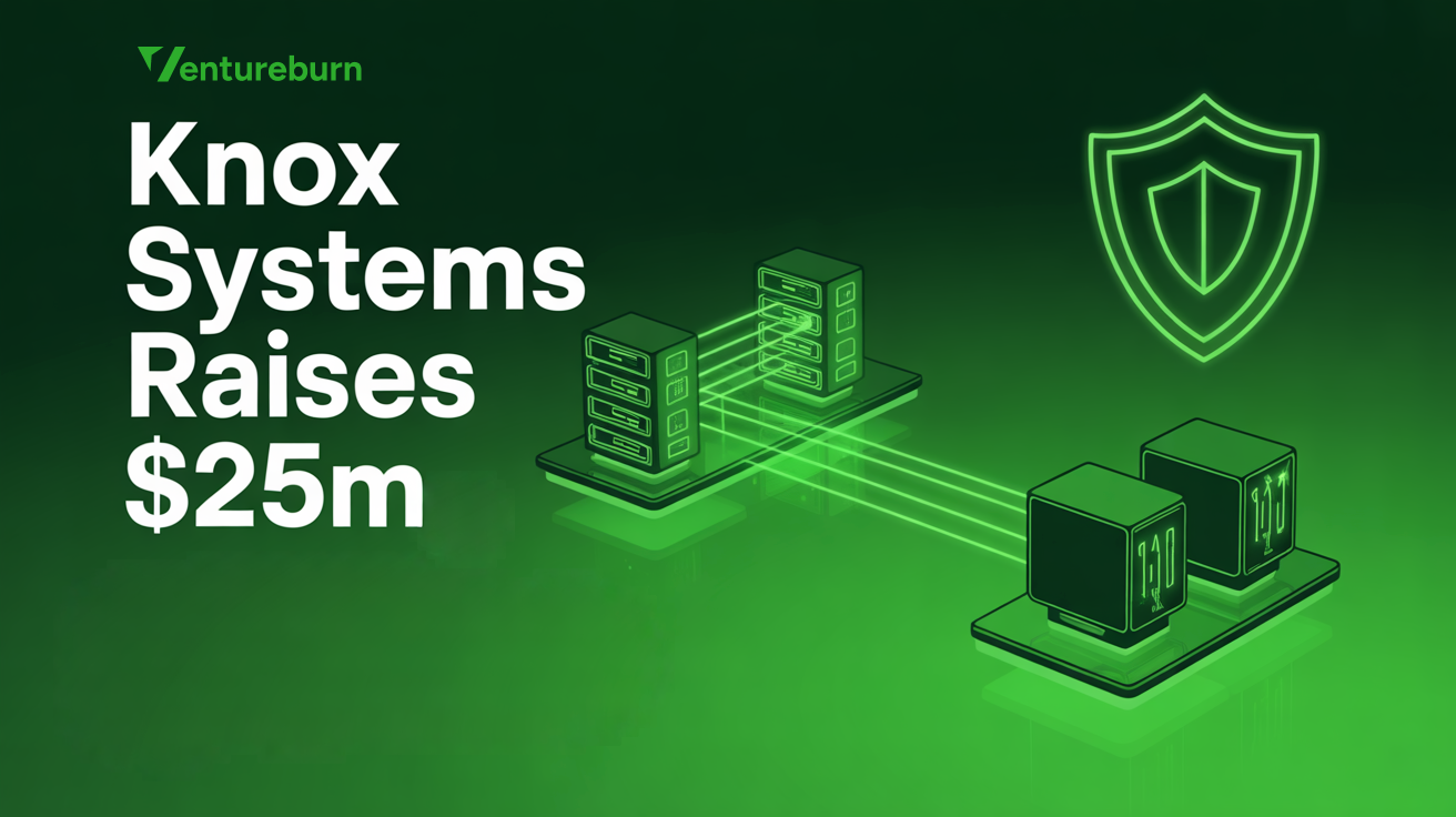 Knox Systems’ multi-cloud AI infrastructure with a glowing shield, highlighting FedRAMP authorization and $25M Series A funding.